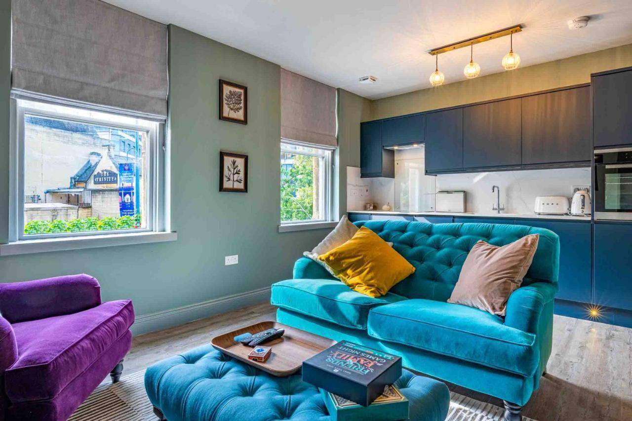 Beautiful Modern 1 Bedroom Apartment, City Centre Bath Zewnętrze zdjęcie
